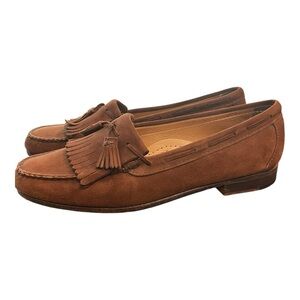 Cole Haan Brown Suede Loafers